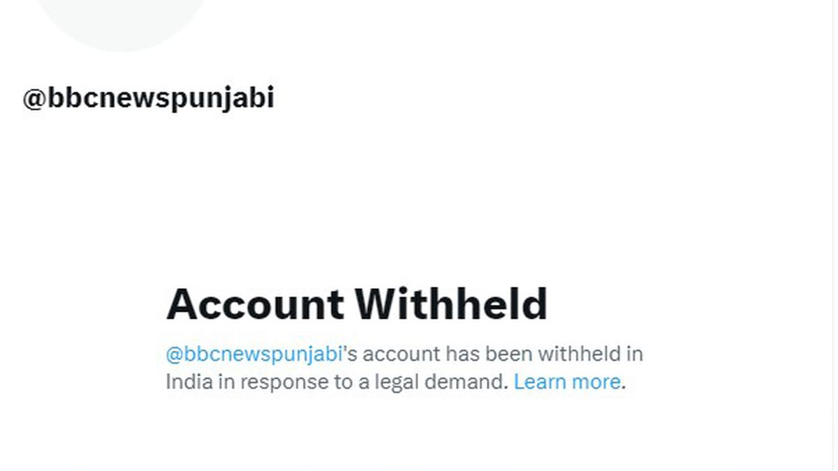 BBC News Punjabi Twitter account ‘withheld’ in India