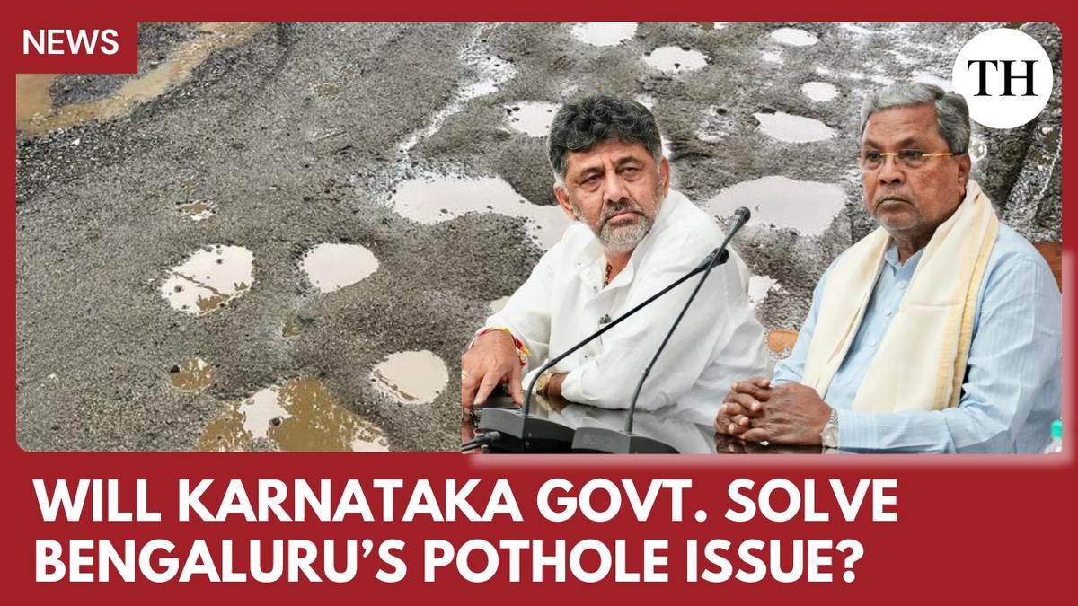 Watch: Who is responsible for addressing the potholes issues in Bengaluru?  - The Hindu