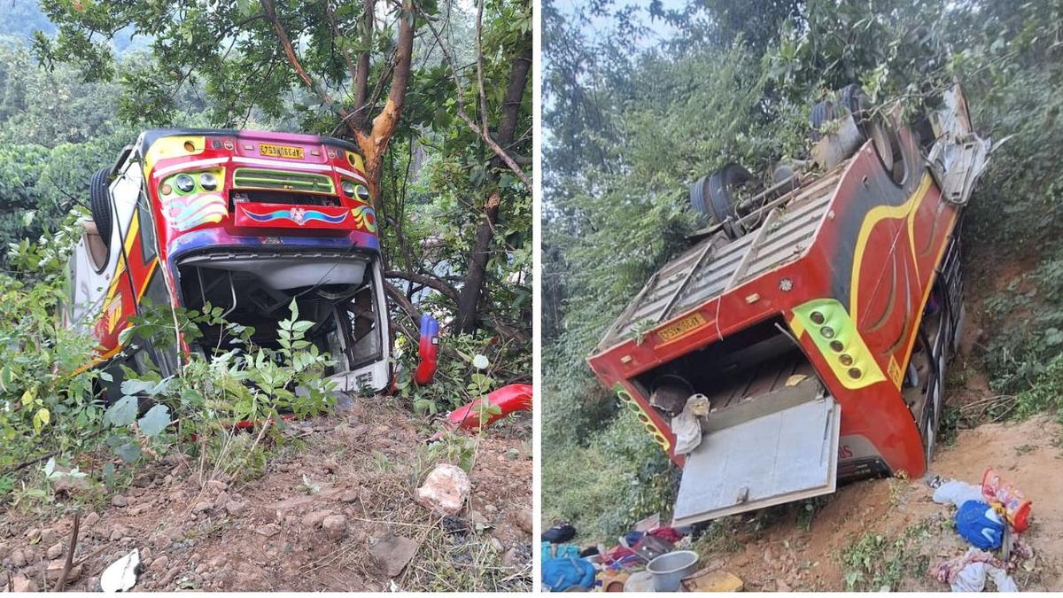 Alluri bus accident: At least nine dead as bus falls off road in Andhra Pradesh
