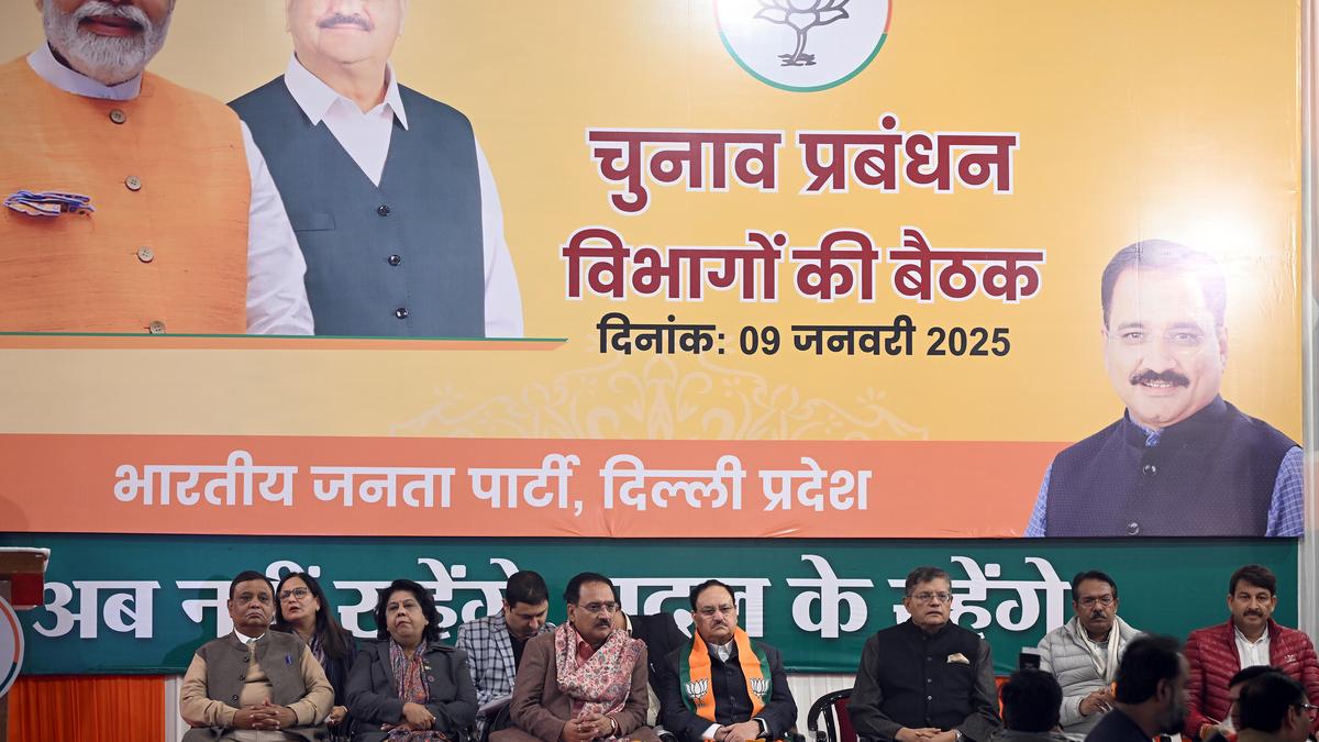 Fight for BJP candidates in fray in Delhi polls, Nadda tells workers