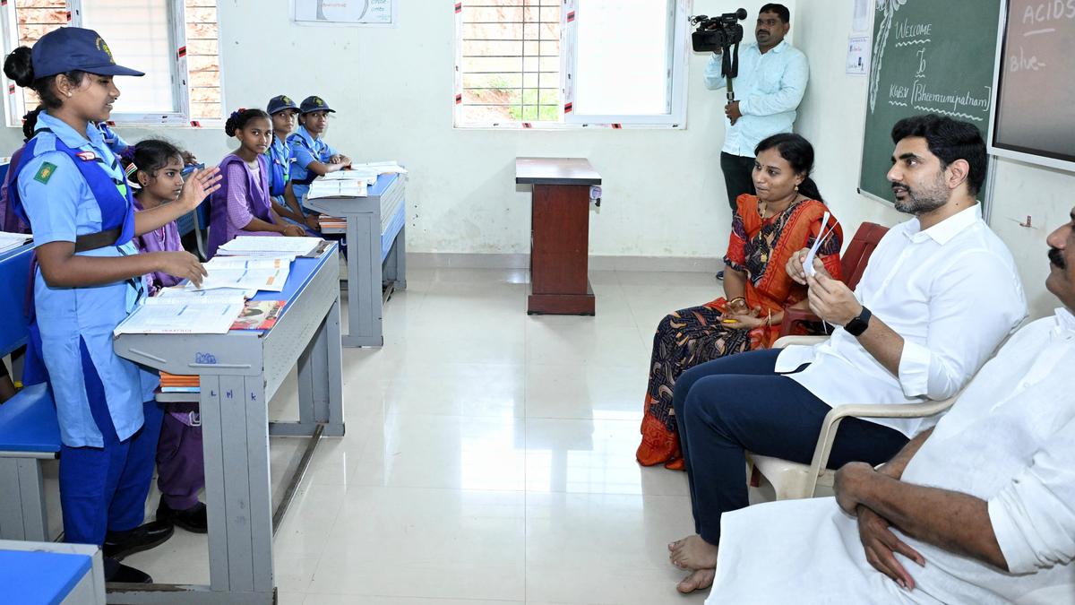 Lokesh receives grievances from people at TDP office in Visakhapatnam