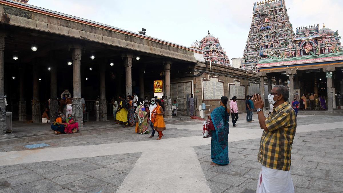 Police searching for person who caused fire in front of Kapaleeswarar temple