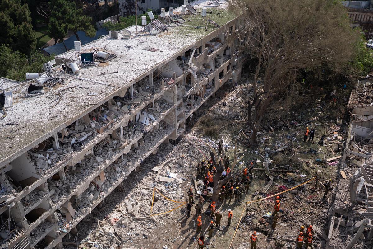Watch: Dozens injured, homes damaged from barrages of Iranian overnight strikes on Israel