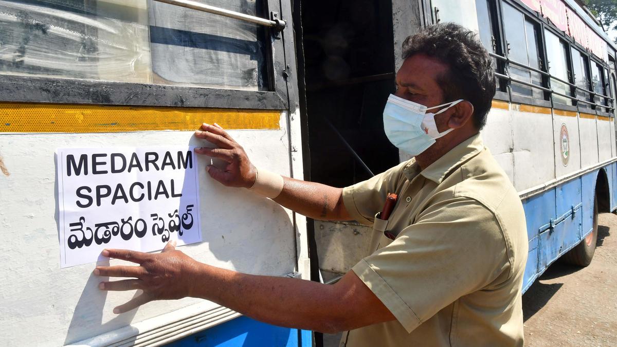 Medaram Jatara: Telangana RTC special bus services to begin from January 25; city operations likely to be affected