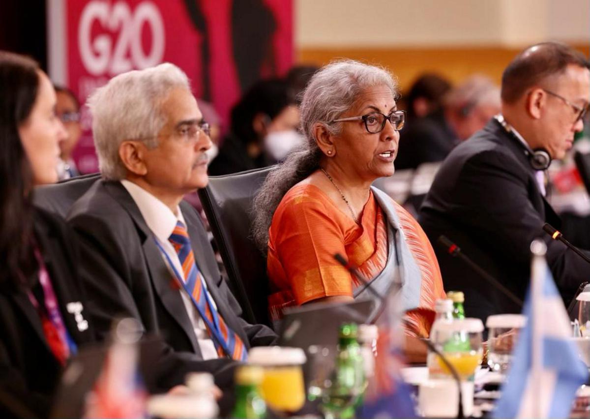 Sitharaman briefs G20 FMs on its 2023 presidency agenda