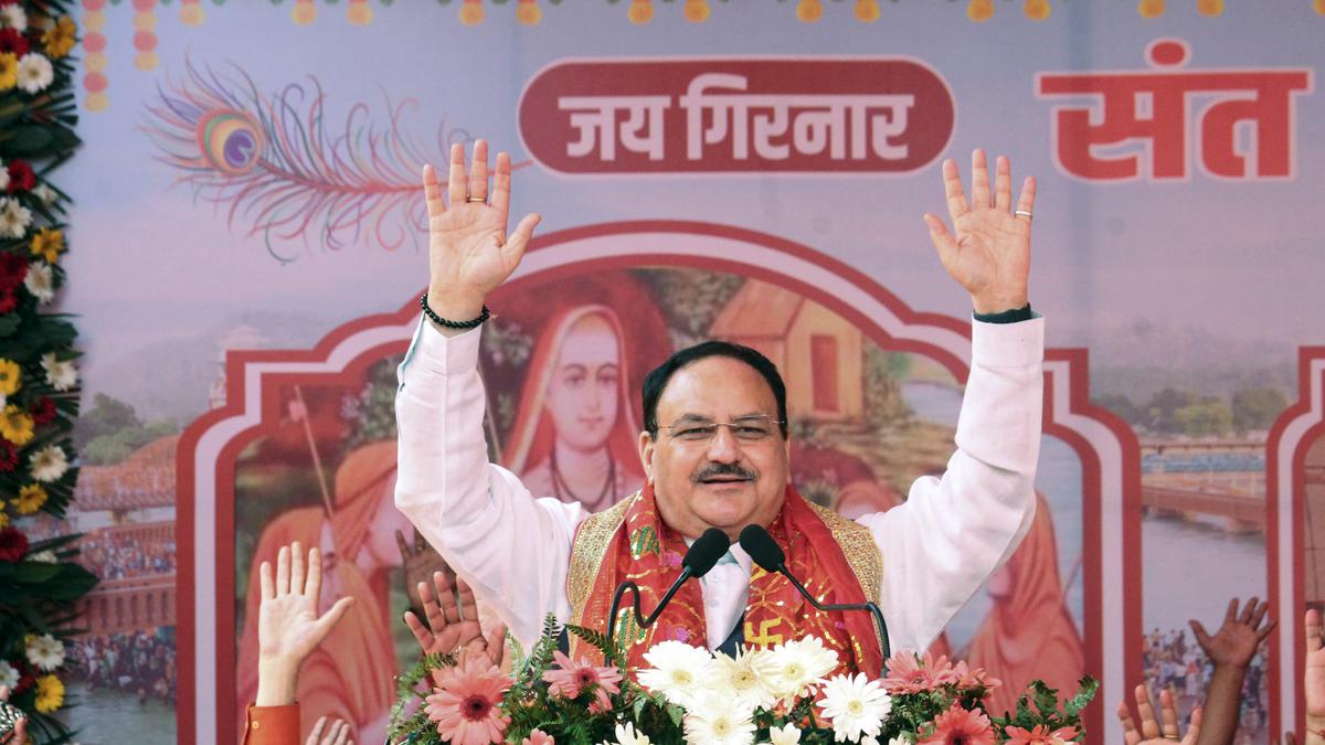 BJP chief Nadda attacks Rahul Gandhi for using religion during polls