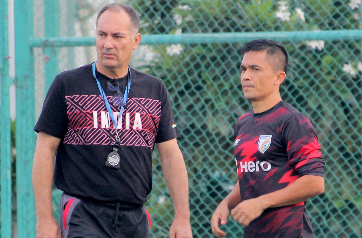Preparation: Igor Stimac’s demand for longer national camps  was a crucial reason behind the effective football that India has been playing, said Chhetri. 