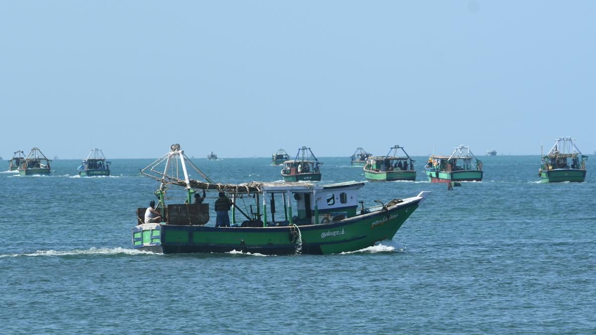 12 Indian fishermen arrested by Sri Lanka Navy for alleged illegal fishing