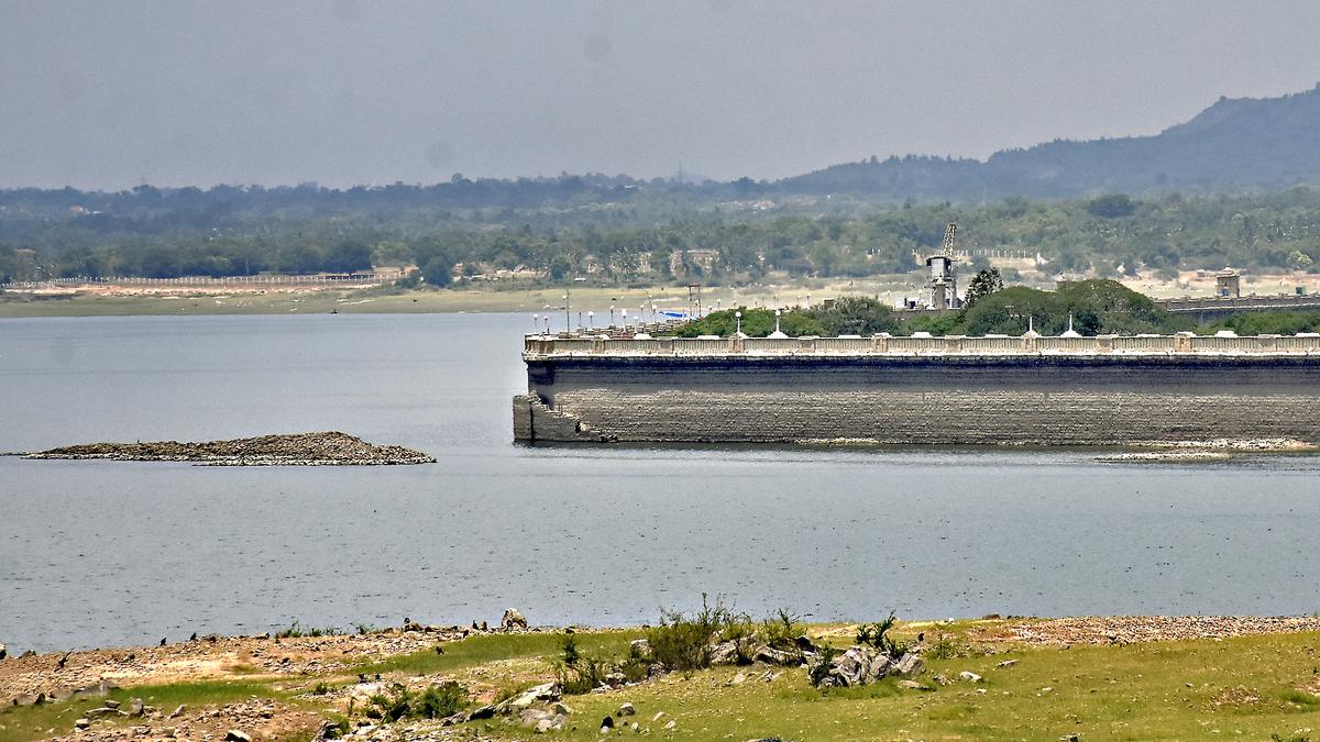 Water level at KRS dam in Karnataka at five-year low for February