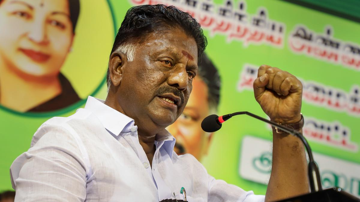 Erode (East) bypoll | O. Panneerselvam says he will put up a candidate