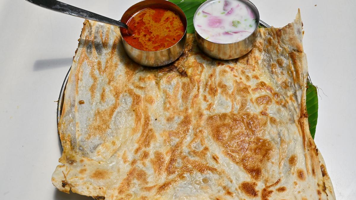 Wellington parotta at the 68-year-old Hotel Ramachandra