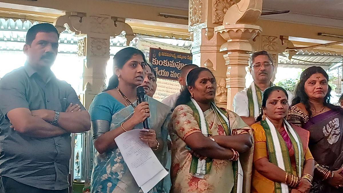 Visakhapatnam: Sri Kanaka Mahalakshmi temple earned ₹4.54 crore during ‘Margasira masotsavam’, says Executive Officer