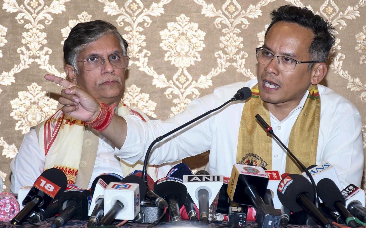 Swear on Bhagavad Gita: Gaurav Gogoi dares Assam CM Himanta to deny wife’s multiple passports, assets