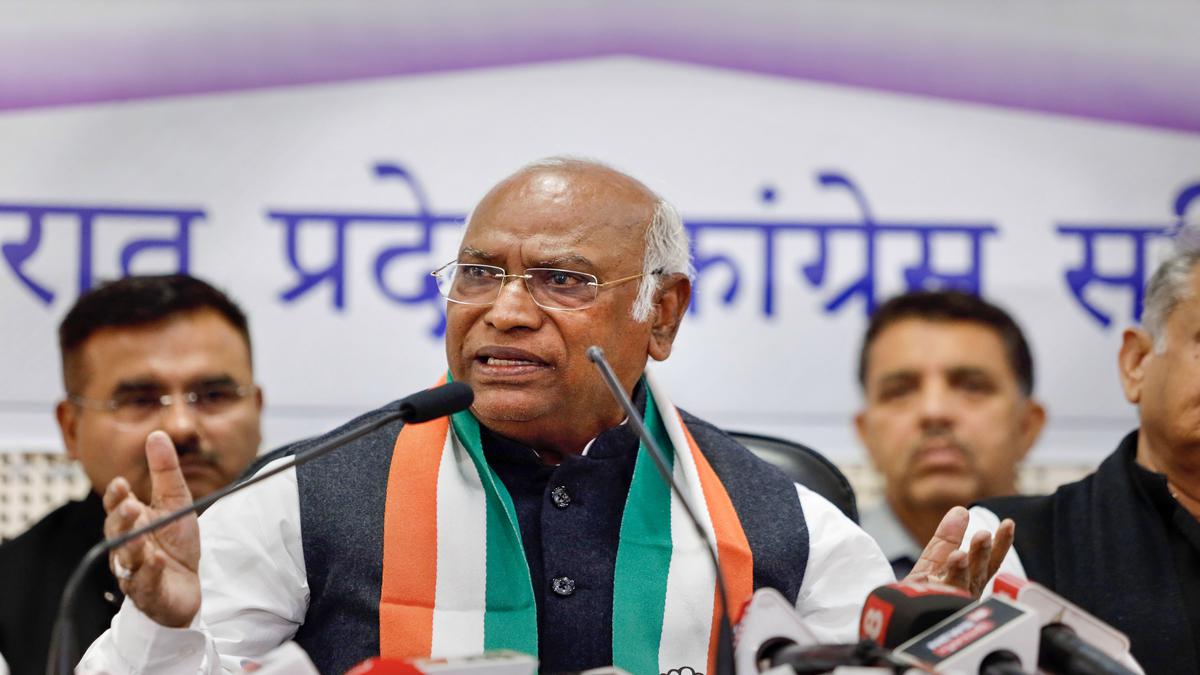 BJP does only divisive politics, says Congress president Mallikarjun Kharge