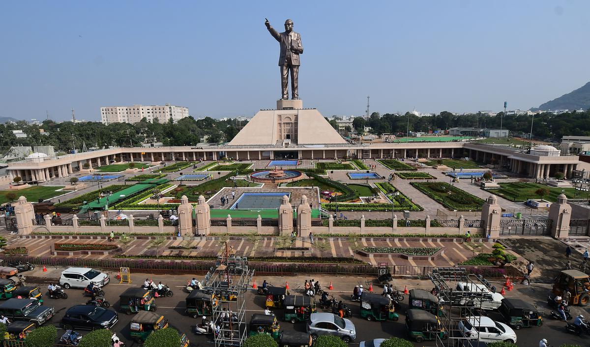 World’s tallest statue of Ambedkar in Vijayawada to be thrown open to ...