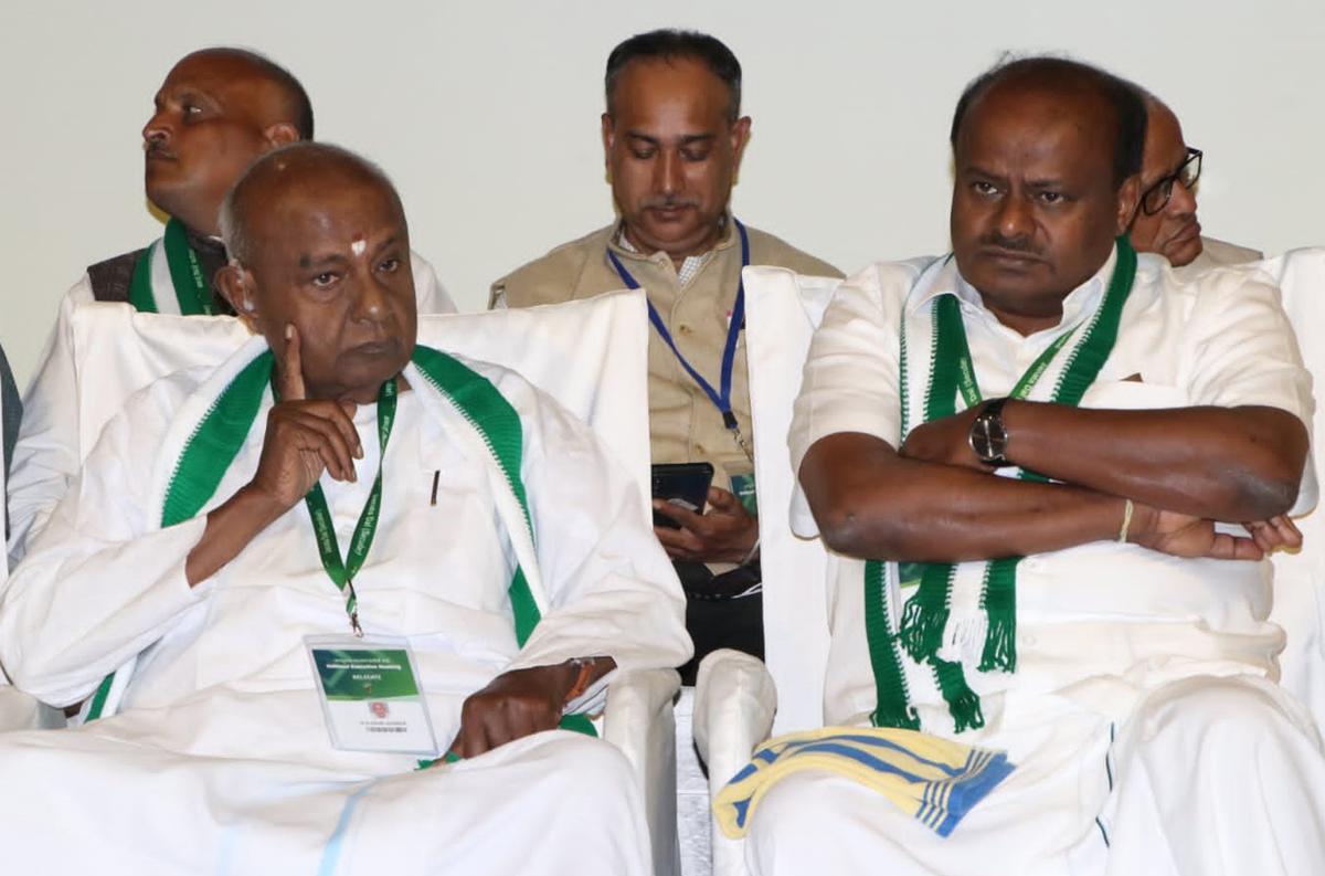 Devegowda re-elected national president of JD(S)