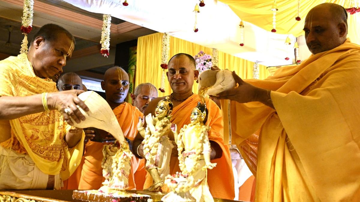 Radhashtami observed at Krishna temples