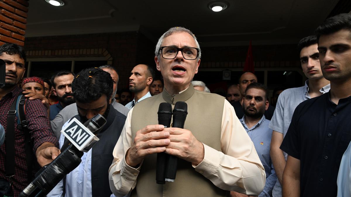 Such attacks abhorrent, must be condemned: Omar Abdullah on labourer’s killing in Jammu and Kashmir’s Shopian