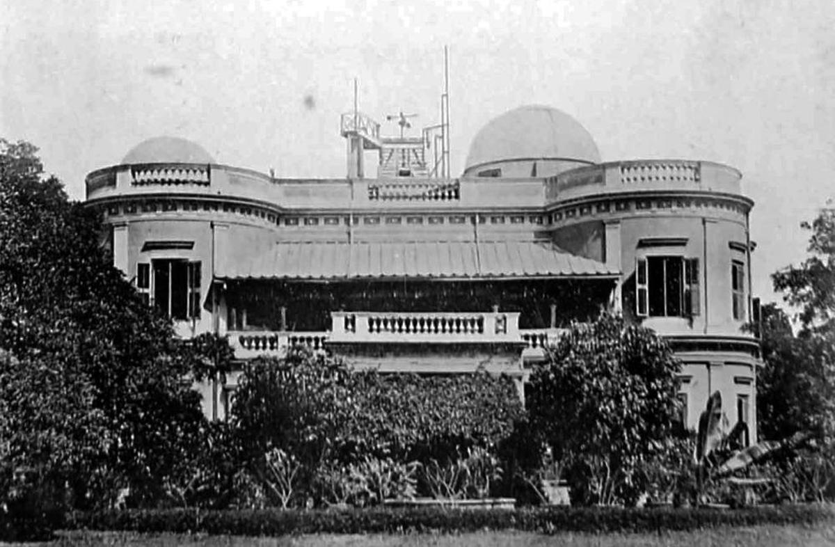 Madras Observatory in Chennai, designed by Michael Topping (1792), 1880 (Government of India, 1926)