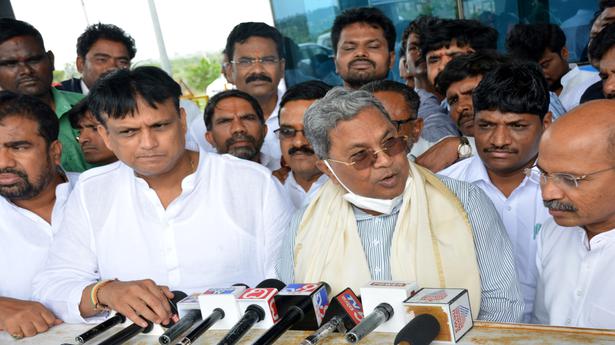 Siddaramaiah’s remark on Savarkar draws ire of BJP workers in Kodagu