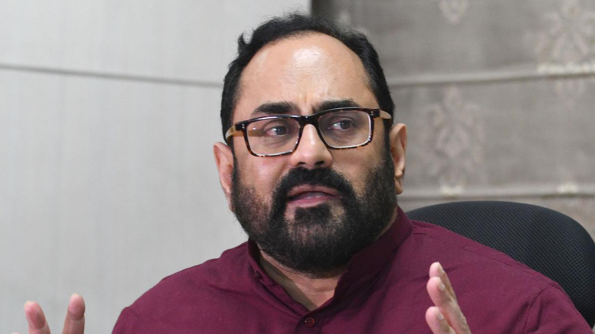 Indian Internet Cannot Be Like Chinese Internet Ministry of State Rajeev Chandrasekhar