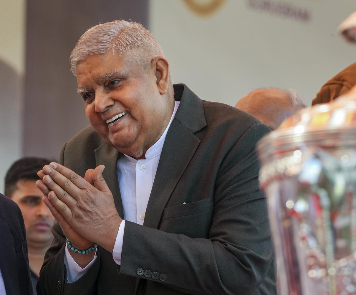 Jagdeep Dhankhar seeks pension from Rajasthan Assembly as former MLA - The  Hindu