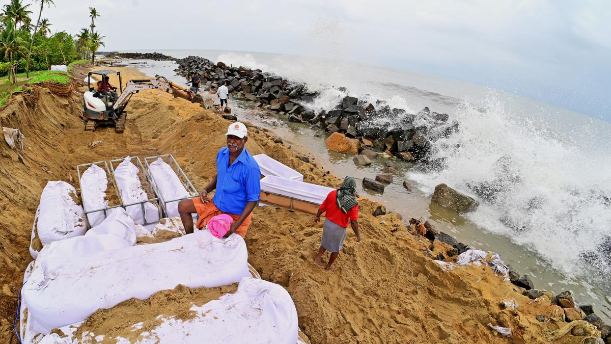 Beach nourishment with dredged sludge mitigates coastal erosion in West Kochi within Kochi Corporation limits