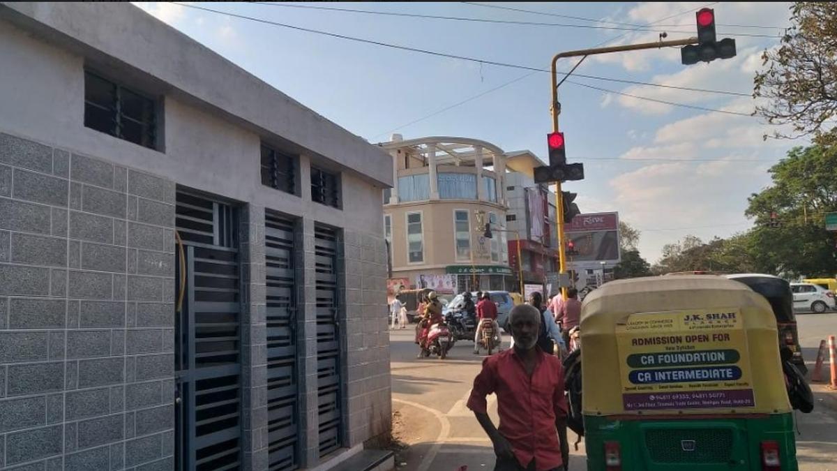 Newly-built public toilet remains closed for the last one-and-a-half years in Dharwad