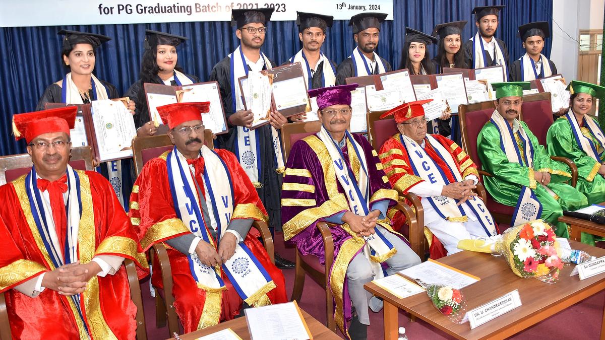 118 PG students pass out of VVCE