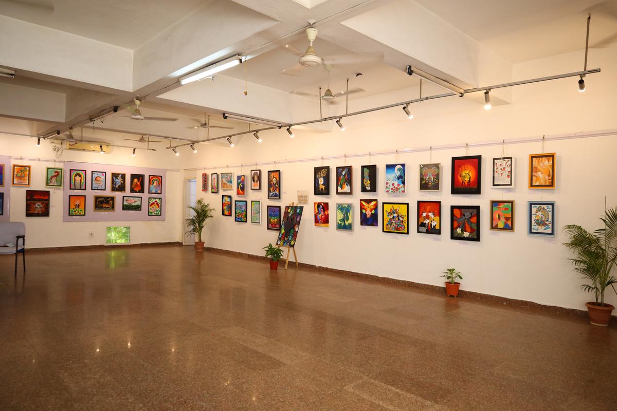 Display of over 100 art pieces at Fantasia