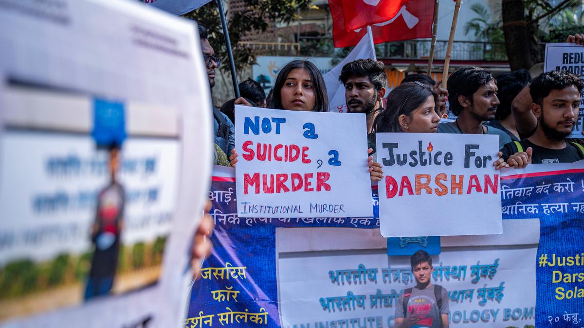 IIT-Bombay Dalit student death | Complaint of Darshan Solanki’s father sent to SIT probing case