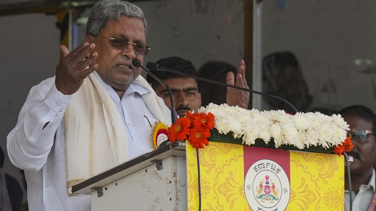 Karnataka facing injustice in tax devolution because it is a progressive State: Chief Minister Siddaramaiah