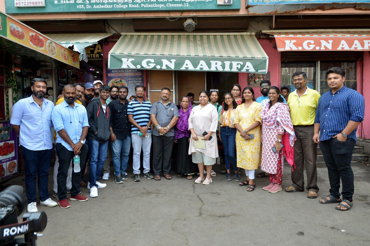 Participants at  KGN Aarifa, Pulianthope,  Chennai. 