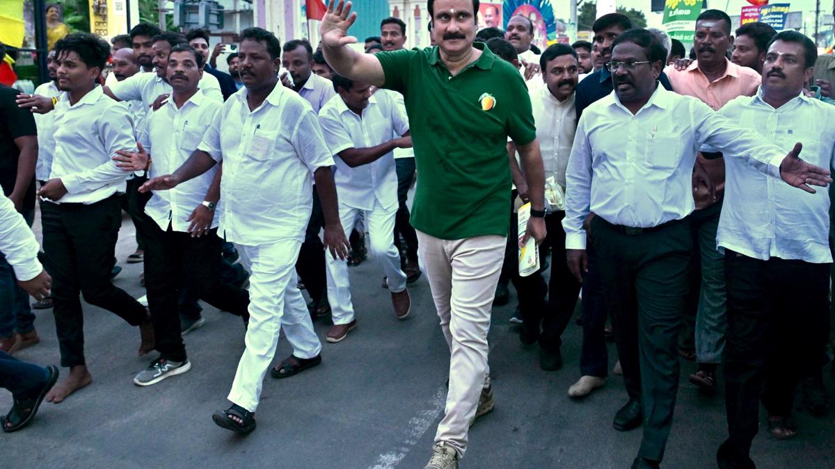 Anbumani Ramadoss launches padayatra to realise ‘Dr. Ayya’s dreams’