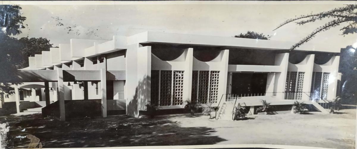 The auditorium before its facelift 