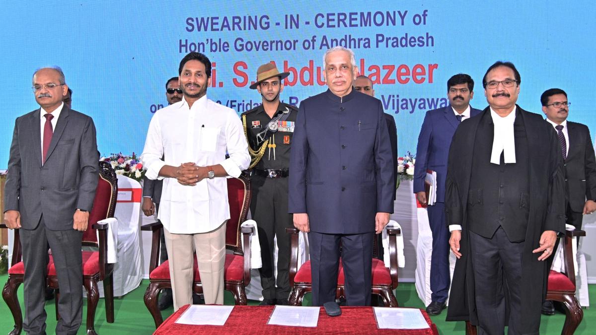 Justice Syed Abdul Nazeer takes oath as Andhra Pradesh Governor