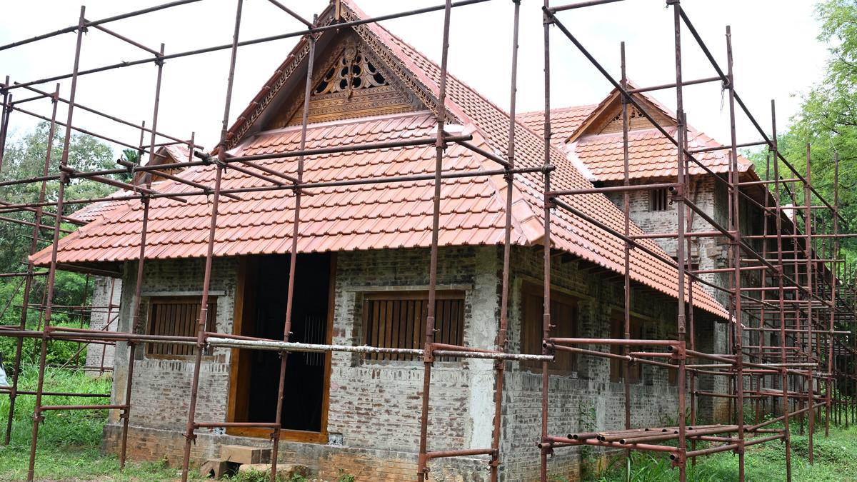 Eraniel palace reconstruction work nearing completion