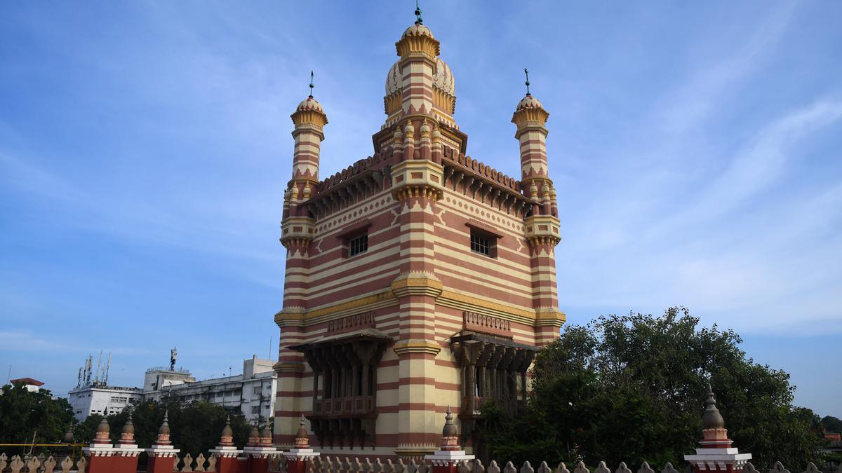 Record Tower, a majestic heritage structure in Chepauk, will soon be restored