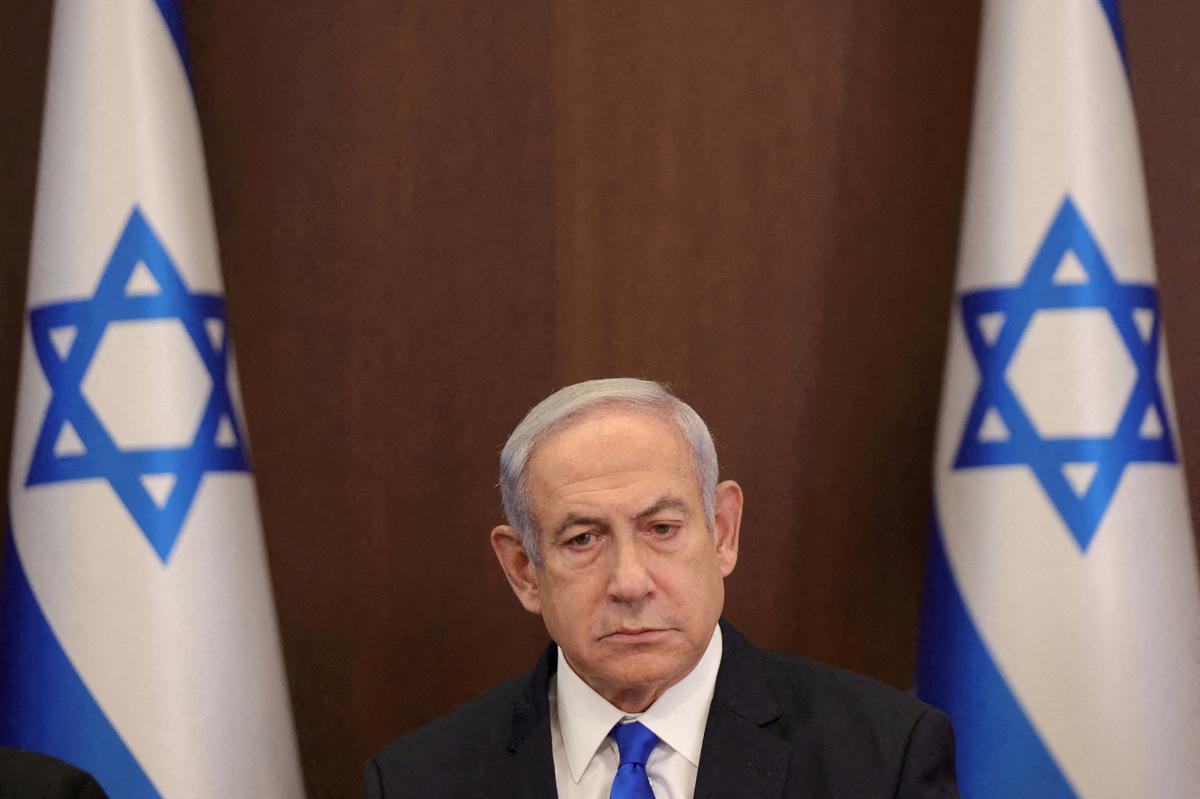 File picture of Israeli Prime Minister Benjamin Netanyahu