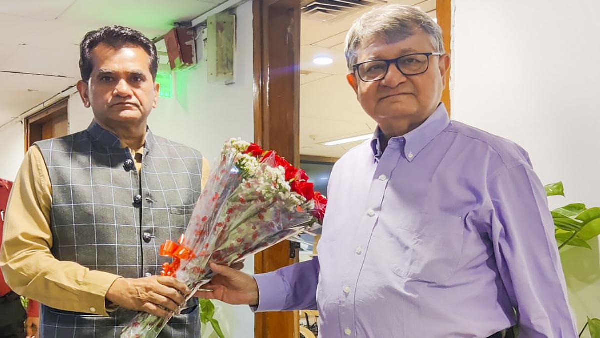 Suman Bery takes charge as Niti Aayog Vice Chairman The Hindu