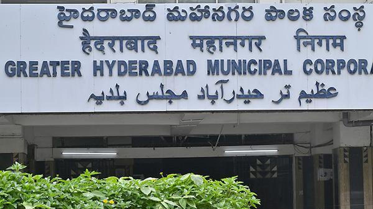 Reorganised Greater Hyderabad Municipal Corporation split into three civic bodies