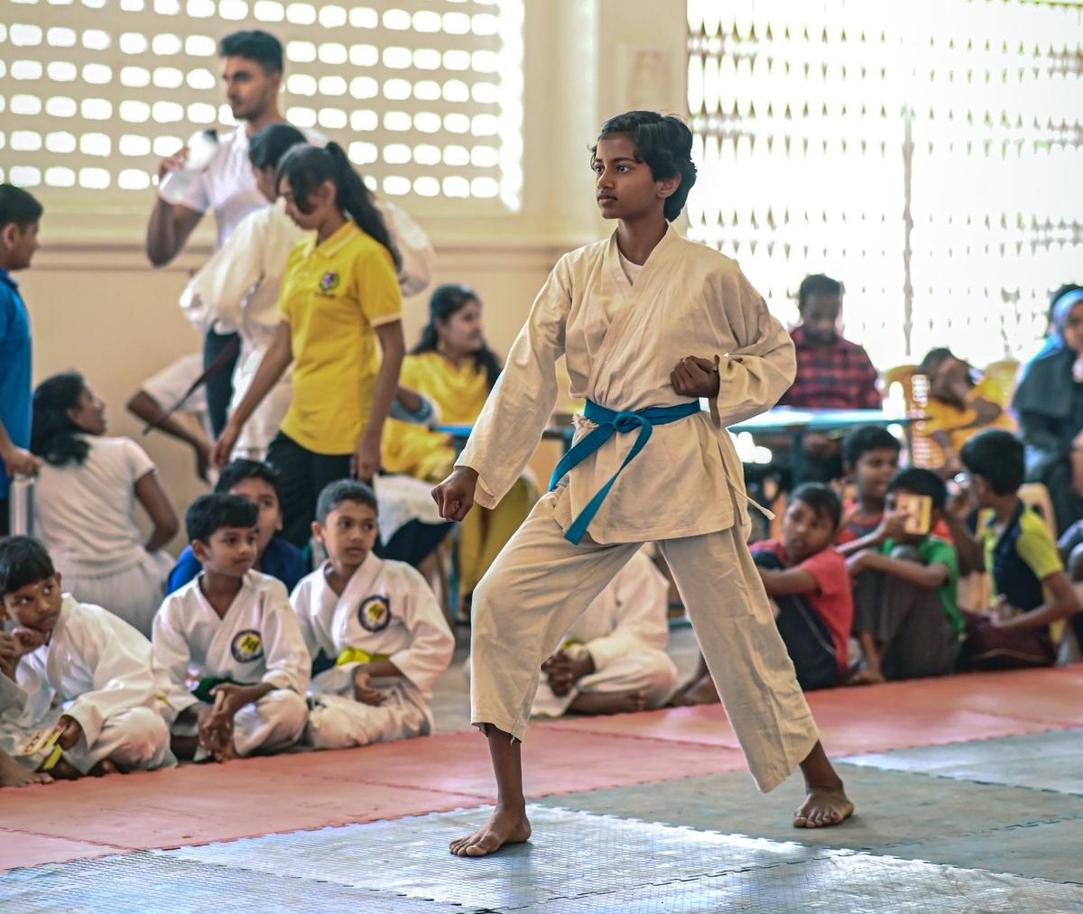 Vizhi Academy engages youngsters in judo and karate