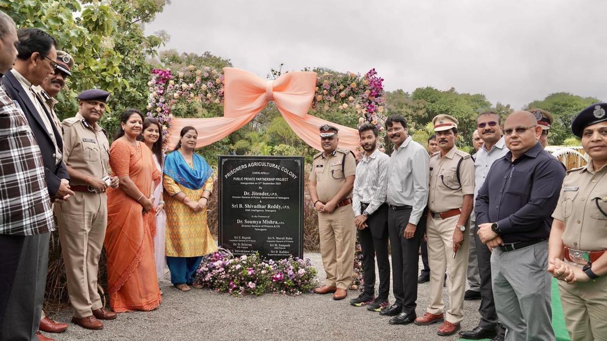 Public-private-partnership project launched at Cherlapalli Prison Agriculture Colony in Telangana