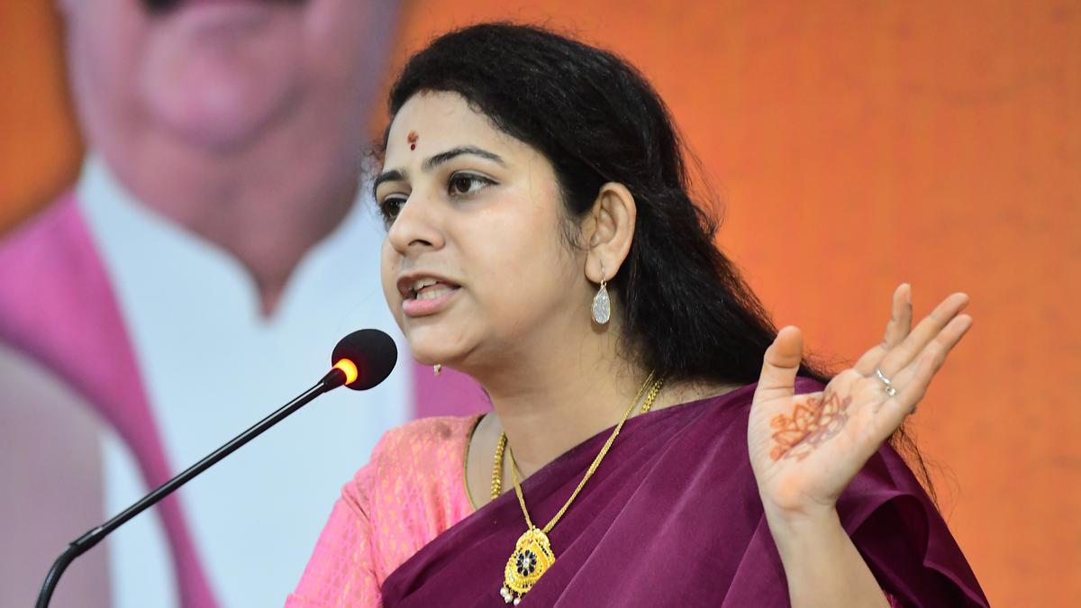 APCC chief Sharmila has no right to criticise move to build temples with TTD funds, says BJP