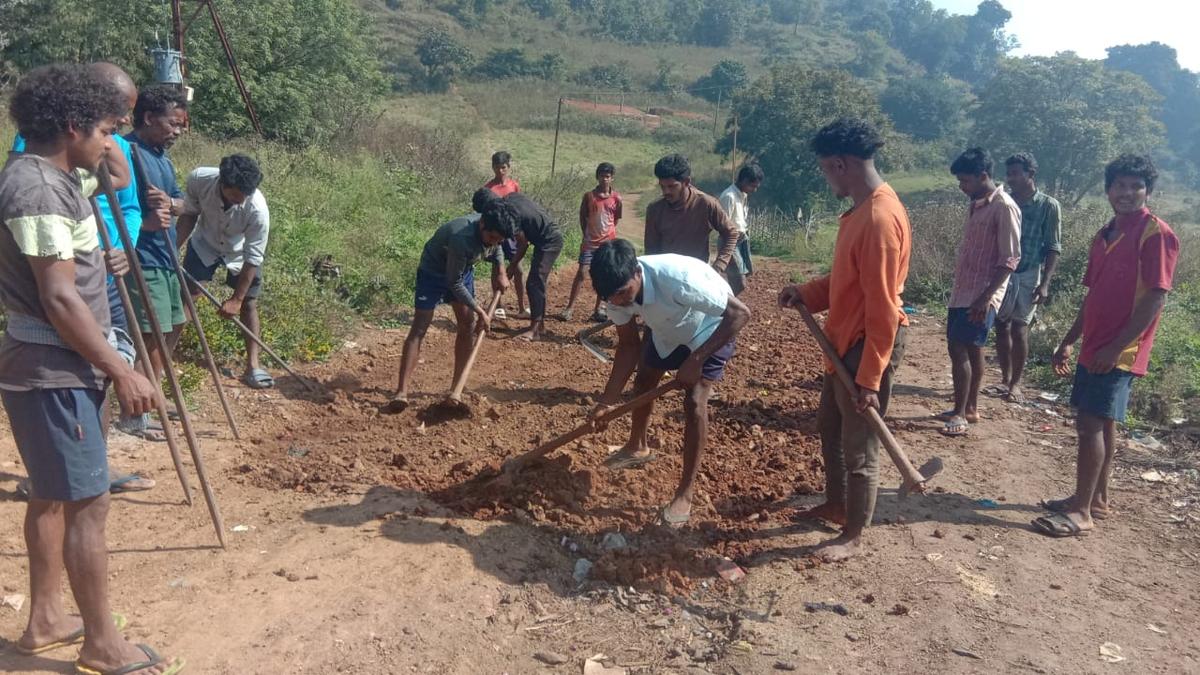 Vexed by govt. delay, tribals lay 3 km road toiling for five days in ASR district