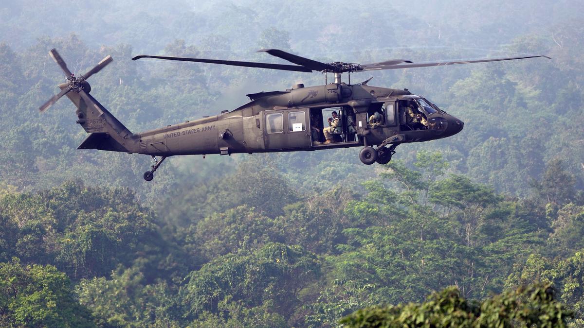 Two U.S. army helicopters crash during training in Kentucky