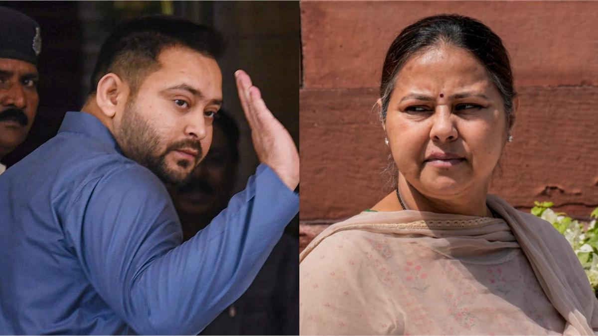 Bihar Deputy CM Tejashwi Yadav appears before CBI, sister Misa Bharti deposes before ED for questioning in land-for-jobs 'scam' case