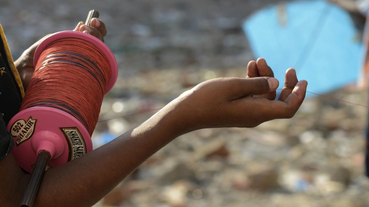 Two persons, including two-year-old child, injured by manja thread in Vyasarpadi