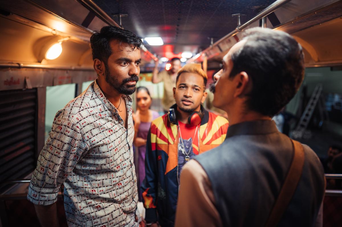 Basil Joseph and with director Sivaprasad and Rajesh Madhavan on the sets of the film Basil Joseph and with director Sivaprasad and Rajesh Madhavan on the sets of the film