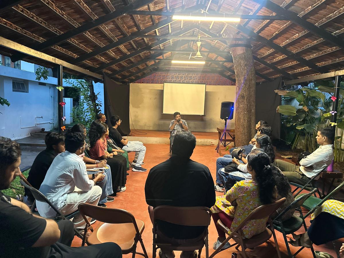 A session at Kappiness Mental Health Cafe and Therapeutic Centre at Vazhuthacaud A session at Kappiness Mental Health Cafe and Therapeutic Centre at Vazhuthacaud